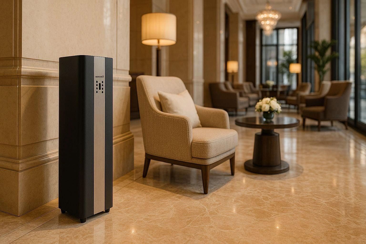 Standalone scent diffuser machine elegant modern design